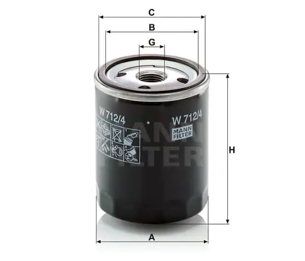 Gudepol Smart 7.5 filtr oleju