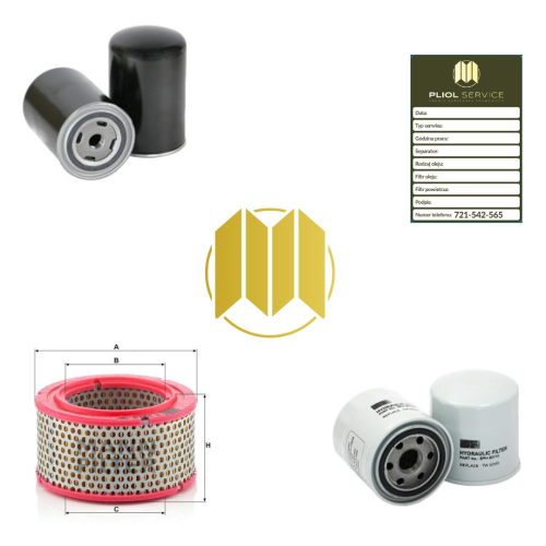 Zestaw filtrów do sprężarki WAN NK 40