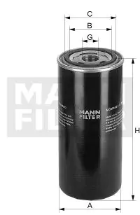 Filtr oleju WAN NK 100