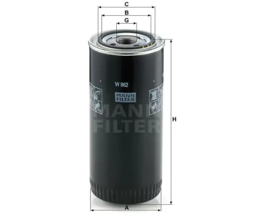 Filtr oleju do sprężarki BOGE S100-2