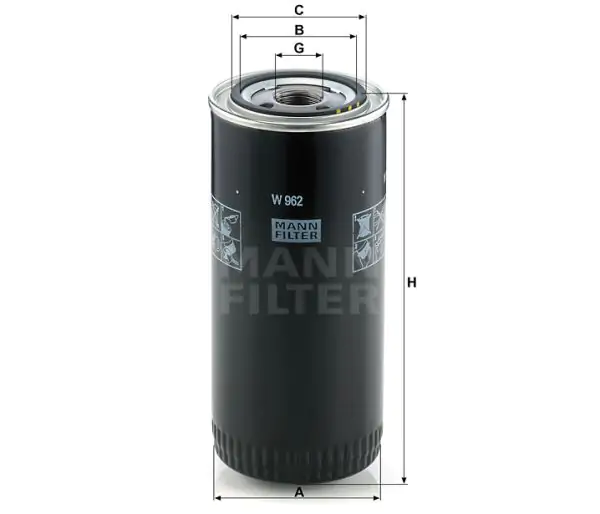 Filtr oleju BOGE SLF 75