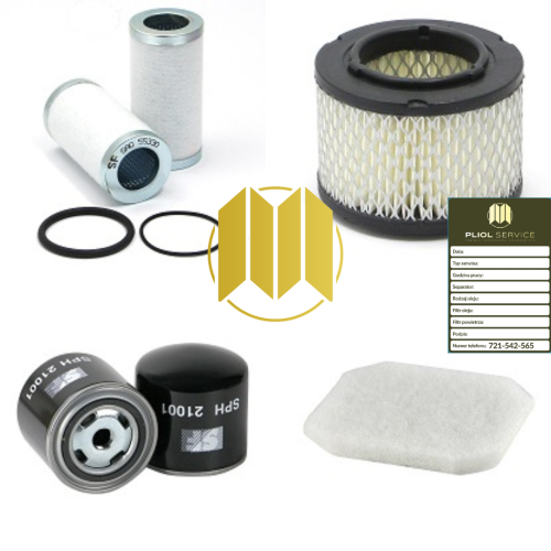 Zestaw filtrów do sprężarki Kaeser SM 6