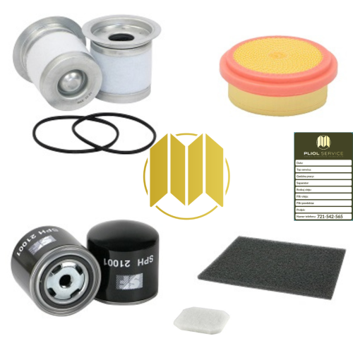 Zestaw filtrów do sprężarki Kaeser SM 7,5