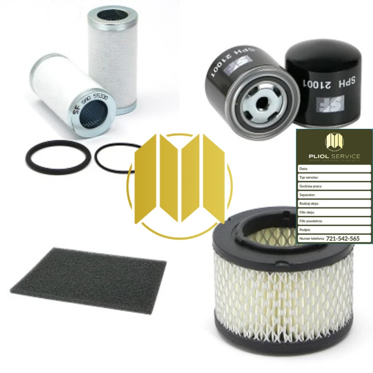 Zestaw Filtrów Do Sprężarki Kaeser SM 11