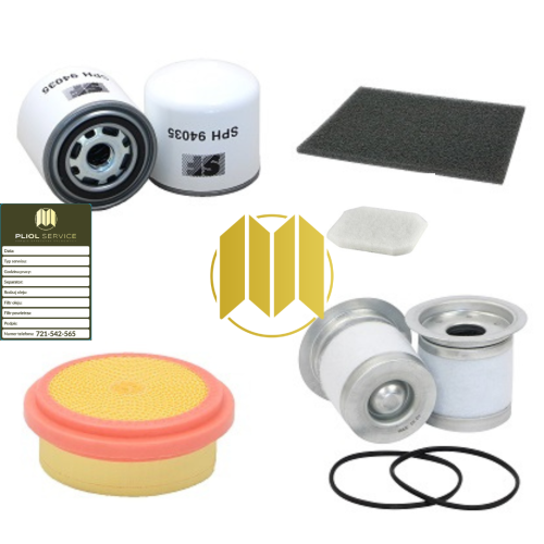 Zestaw Filtrów Do Sprężarki Kaeser SM 12