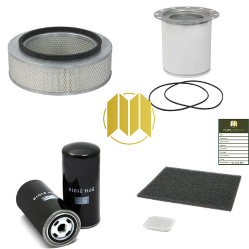 Zestaw filtrów do sprężarki Kaeser BSD 62