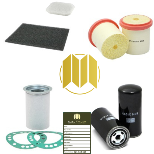 Zestaw Filtrów Do Sprężarki Śrubowej KAESER ASK 27
