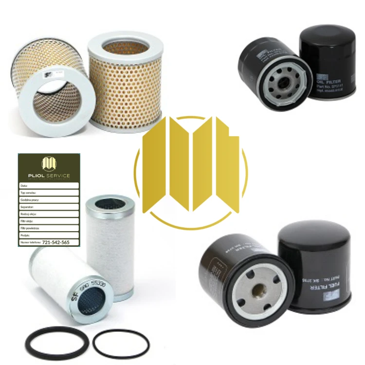 Zestaw Filtrów Do Sprężarki Kaeser M 15